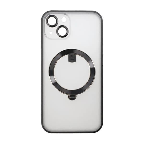 iPhone 13 Case with MagSafe Stand Rvelon - Black Svart