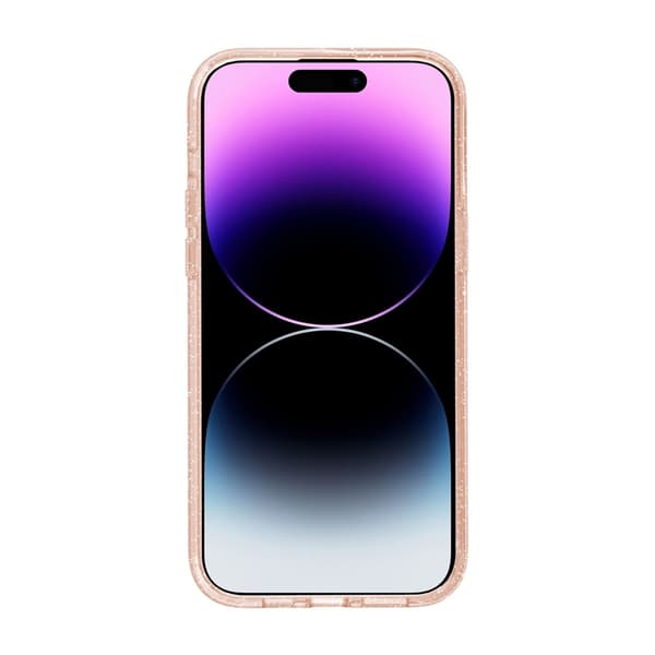 iPhone 15 Pro Max Mobilskal Glitter Magsafe - Guld Glitter