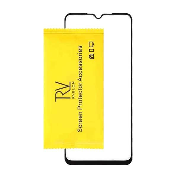 Screen Protector Samsung A33 5G - 3D Tempered Glass Black - bulk Svart