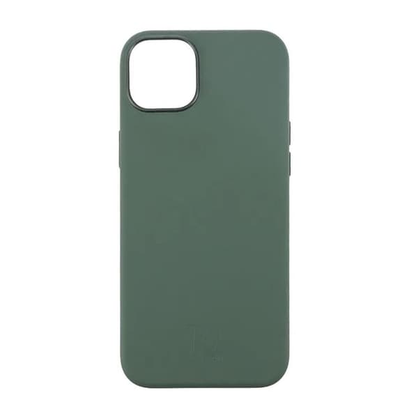 iPhone 15 Plus Silicone Case Rvelon MagSafe - Green Grön