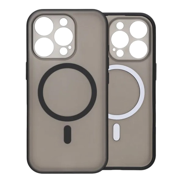 Precise Hole Shield Magnetic Case - iPhone 16 Pro Max Black Svart