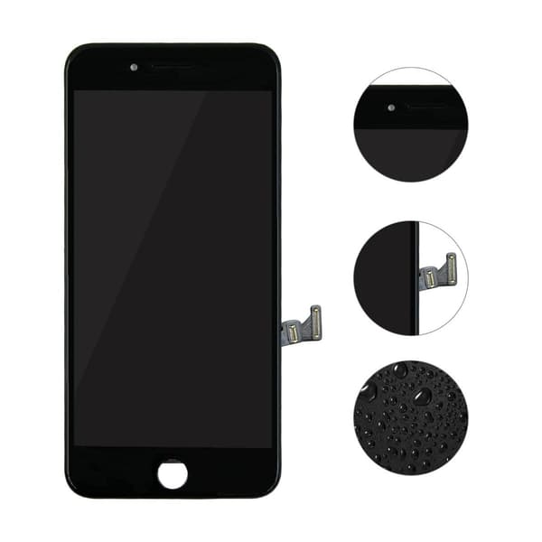 iPhone 7 Plus LCD Skärm med Display (SC) AAA Premium - Svart Svart