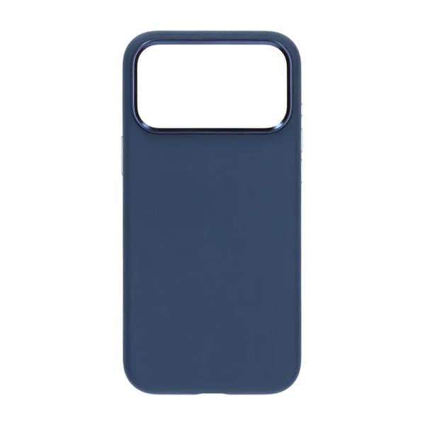 Mobile Case for iPhone 17 Pro Max - Camera Protection Blue PU Leather Blå