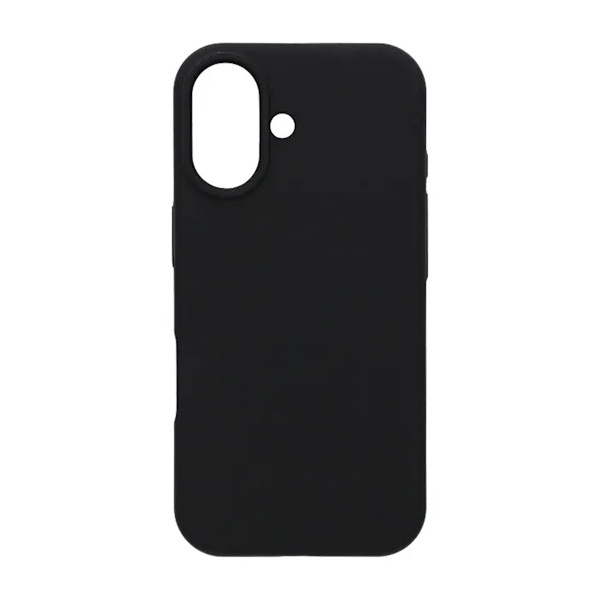 Silicone Case iPhone 17 - Black Svart