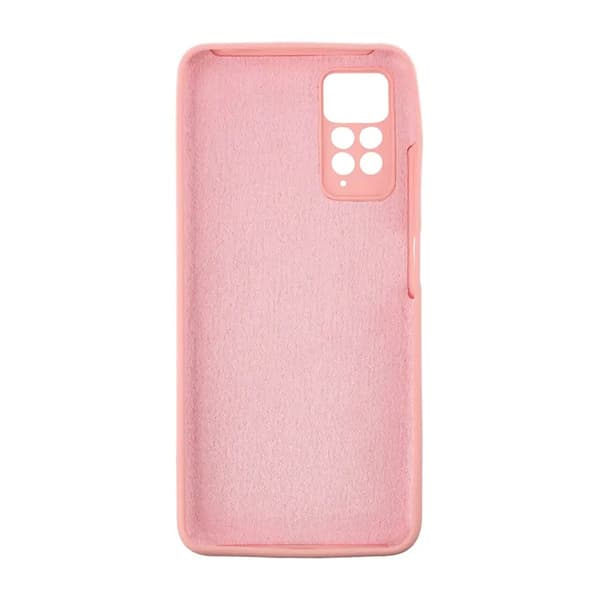 Xiaomi Redmi Note 11 Silikonskal med Kameraskydd - Rosa Rosa