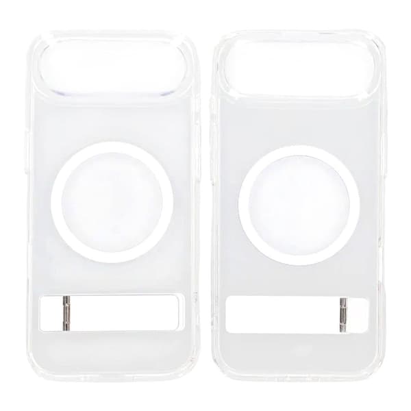 Mobilskal Rvelon med Stativ för iPhone Air - Transparent Transparent
