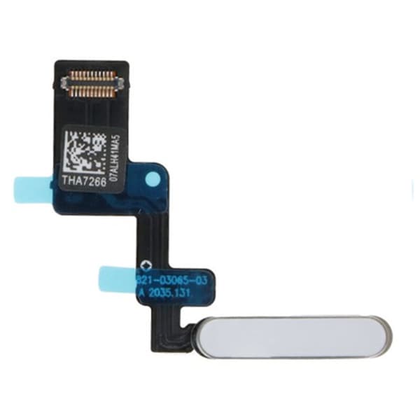 iPad Air 4 2020 Fingeravtrycksläsare Sensor Flexkabel - Vit Vit