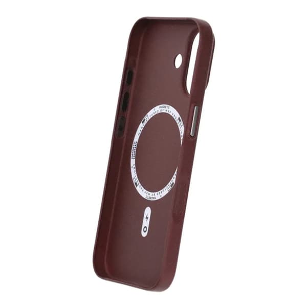 Corrugated Rock Sand Magnetic Case - iPhone 17 Red Röd