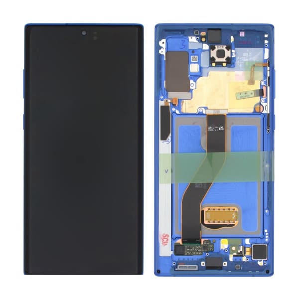 Samsung Galaxy Note 10 Plus 5G (SM-N975F) Skärm med LCD Displ... Blå