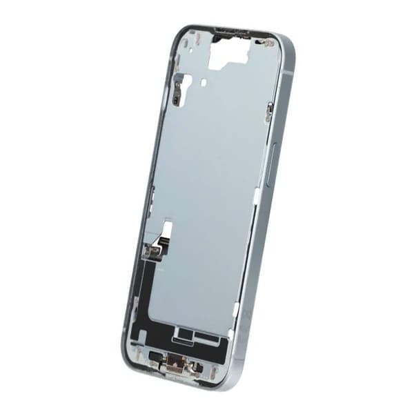 Mittenram med smådelar för iPhone 15 - Blå OEM Blå