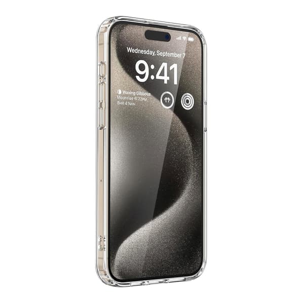 Mobile Case Shockproof Magsafe for iPhone 15 Pro - Transparent Transparent