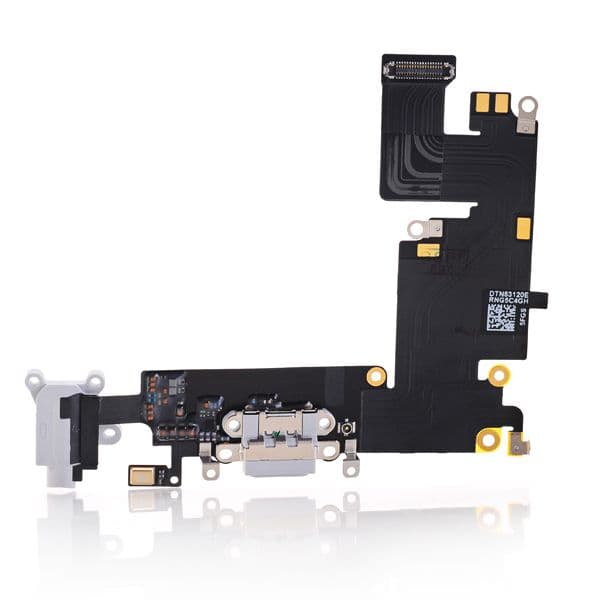 iPhone 6 Plus Laddkontakt Flexkabel - Silver Silver