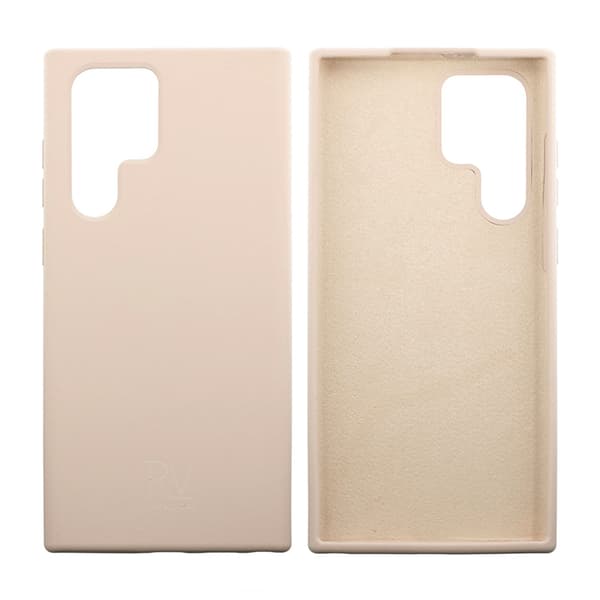 Samsung Galaxy S22 Ultra Silicone Case Rvelon - Beige Beige