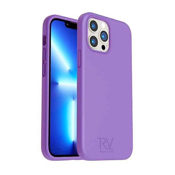 iPhone 14 Pro Max Silikonskal Rvelon - Lila Lila