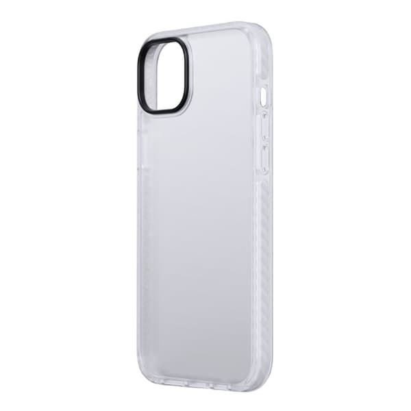 iPhone 15 Plus Stöttåligt TPU Mobilskal - Vit Vit