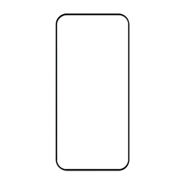 Screen Protector iPhone 14 Pro - 3D Tempered Glass Black - bulk Svart