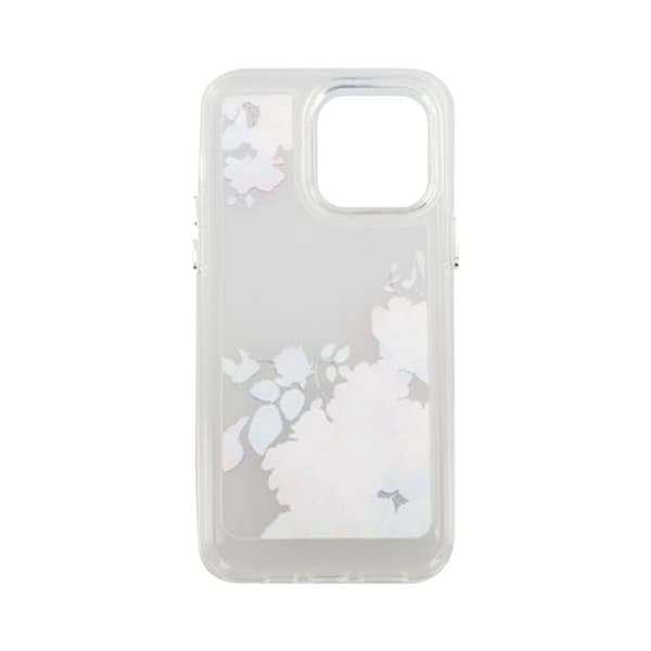 iPhone 14 Pro Max Mobilskal med motiv - Retro Blommor Mönstrat