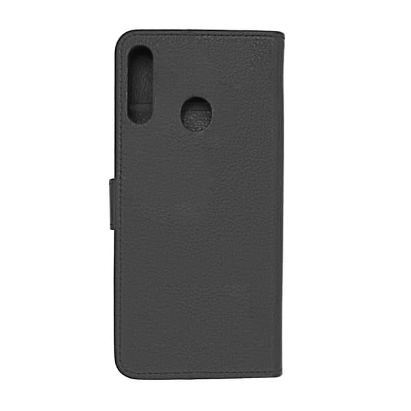 Samsung Galaxy A20s Wallet Case with Stand - Black Svart