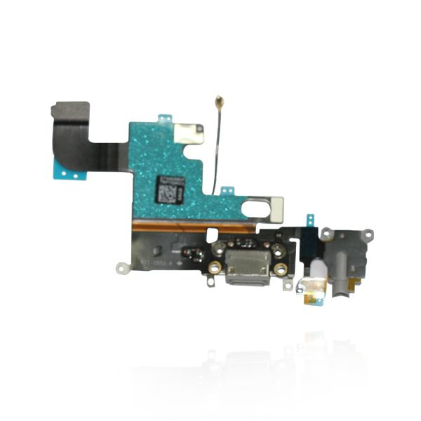 iPhone 6 Laddkontakt Flexkabel - Grå Grå
