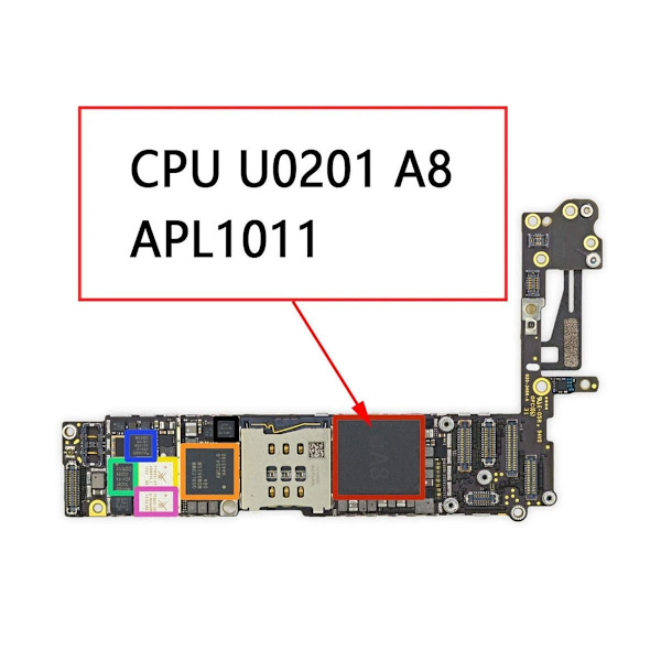 CPU A8 Skydd iPhone 6/6P
