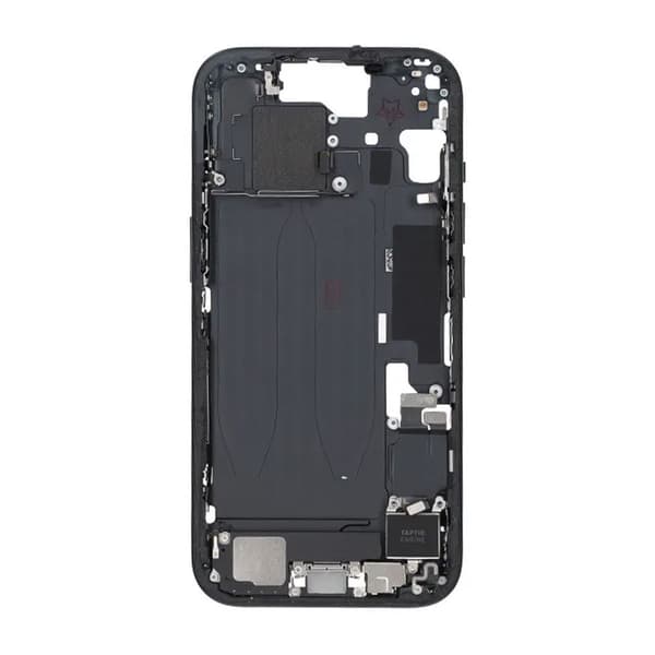 Mittenram med smådelar för iPhone 15 - Vit OEM Vit