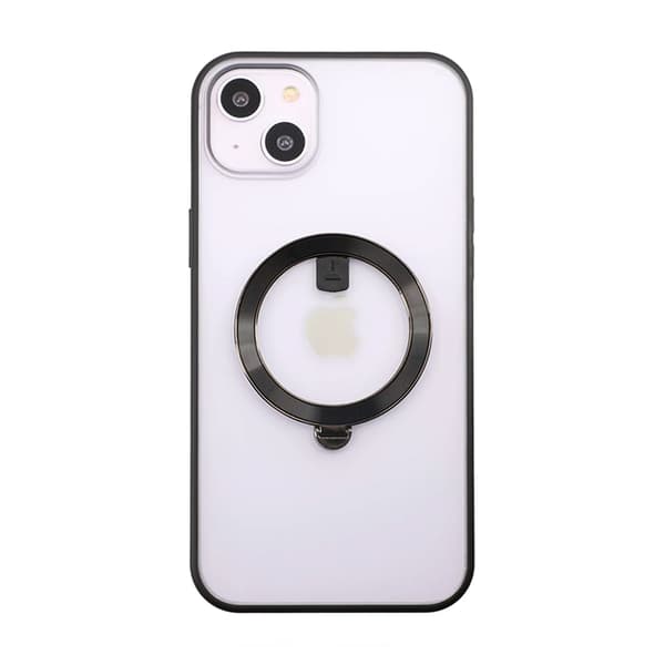 iPhone 14 Case with MagSafe Stand Rvelon - Black Svart