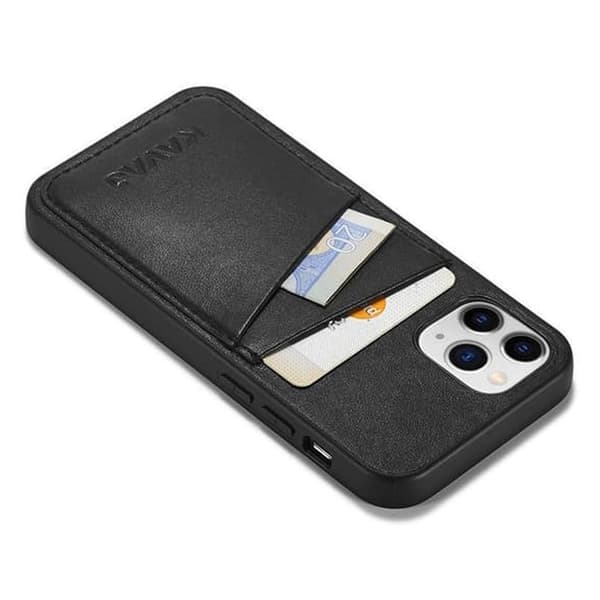 KAVAJ iPhone 12 Pro Max Case Tokyo Black Svart