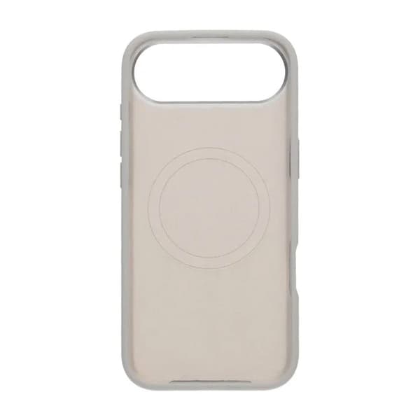Mobilskal Silikon med Kamera Metallram för iPhone Air - Grå Grå