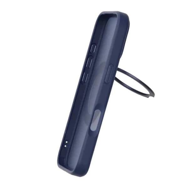 Mobile Case Rotating Magnet Stand for iPhone 17 - Blue Blå