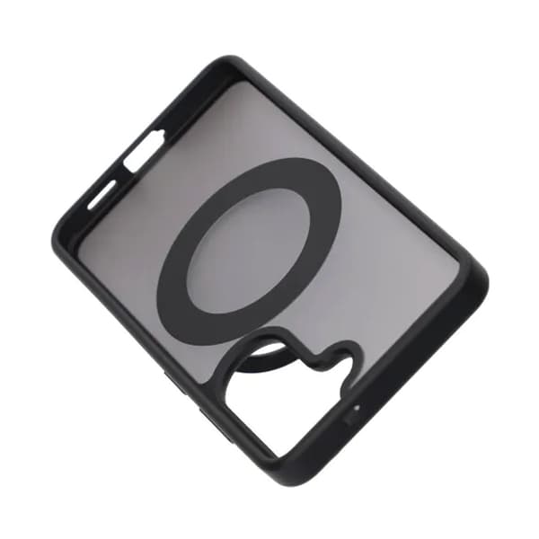 Matte case 360 rotating bracket Mobile Phone Case For Samsung S26 Black Svart