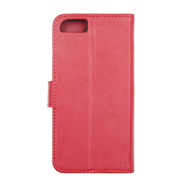 iPhone 6/6S Plånboksfodral Magnet Läder med Stativ - Röd Röd