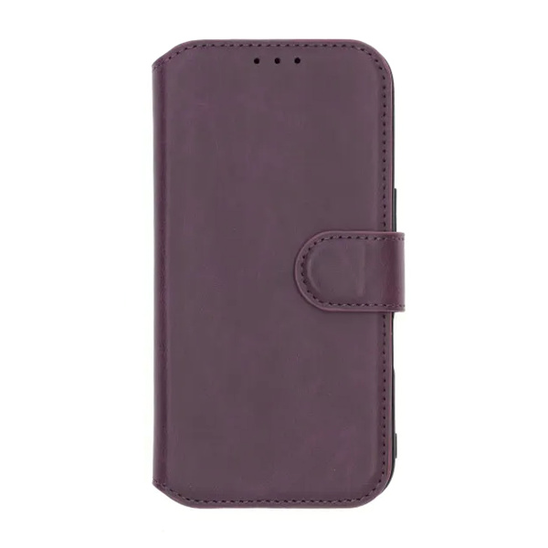 RV Wallet Case iPhone 17 Dark Cherry Lila
