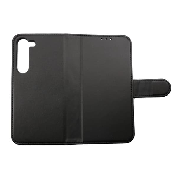 RV Magnetic Wallet Case For Galaxy S23 Black Svart
