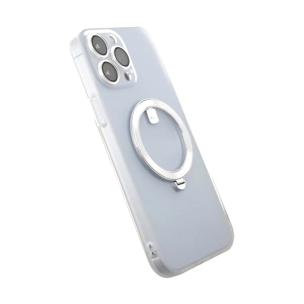 iPhone 14 Pro Skal med MagSafe Stativ Rvelon - Vit Vit