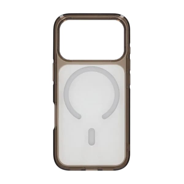Mobilskal TPU Magsafe för iPhone 17 Pro Max - Svart Transparent Transparent