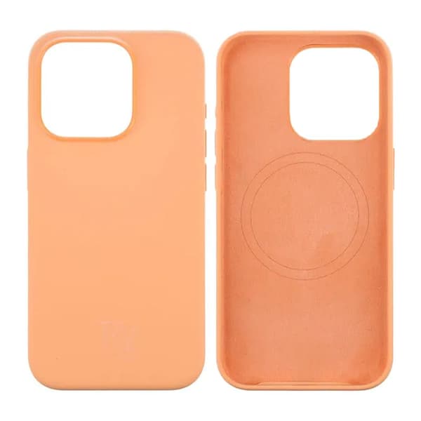 iPhone 15 Pro Silicone Case Rvelon MagSafe - Yellow