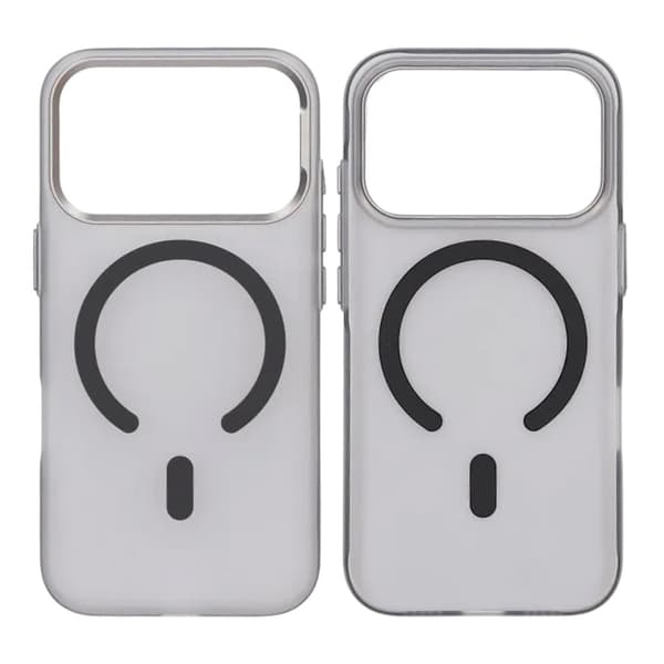 Mobile Case with Camera Protection for iPhone 17 Pro - Black Svart