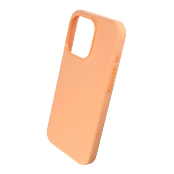 iPhone 15 Pro Case - Silicone With Magsafe Rvelon Yellow Gul