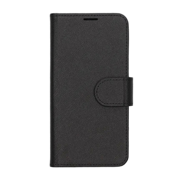 iPhone 16 Plus Plånboksfodral med Stativ - Svart Svart