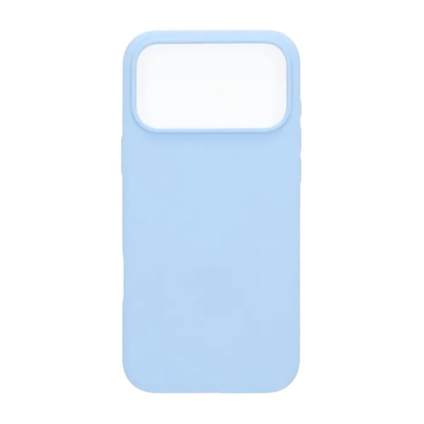 iPhone 17 Pro Case - Silicone With Magsafe Rvelon Sky Blue Light blue