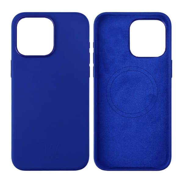 iPhone 15 Pro Max Case - Silicone With Magsafe Rvelon Dark Blue Dark Blue