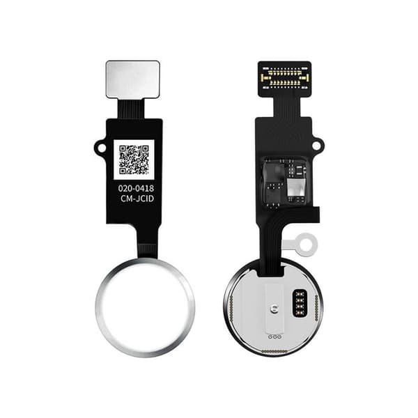 JCID 6e Gen Hemknappskabel iPhone 7/7 Plus/8/8 Plus - Vit Vit