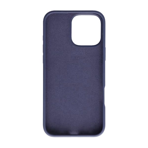 iPhone 16 Pro Max Silicone Case - Blue Blå