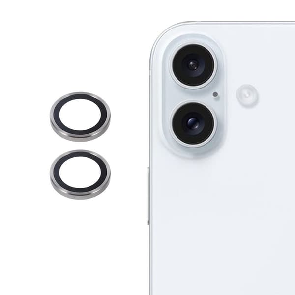 Kameraskydd i härdat glas för iPhone 17 - Grå titanium Grå