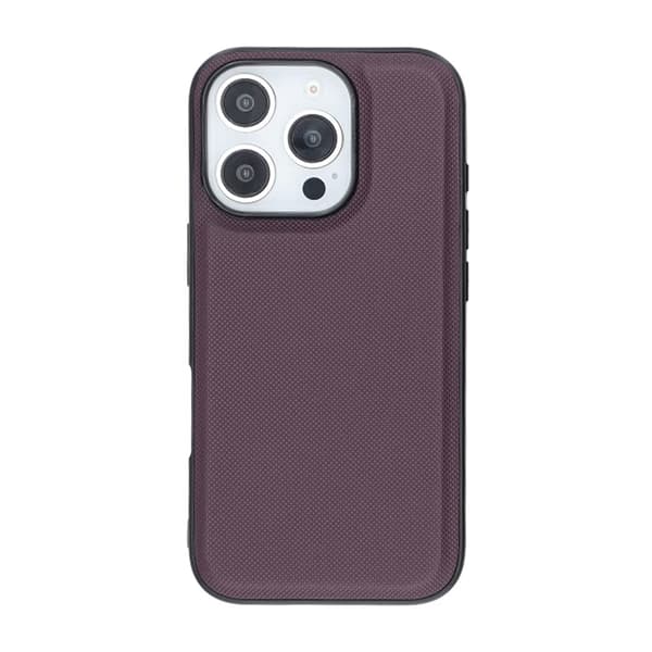 RV Magnetic Wallet Case iPhone 16 Pro Max Dark Cherry Lila