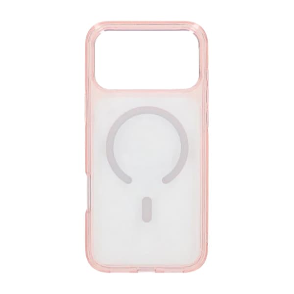 Mobile Case TPU Magsafe for iPhone 17 Pro Max - Pink Transparent Transparent