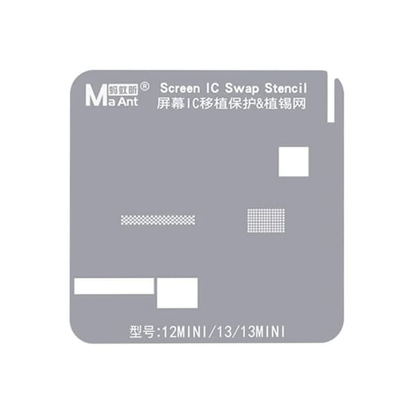 MaAnt Screen IC Polering Stencils för iPhone 11-15 Pro Max