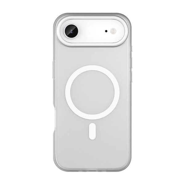 Mobilskal med kameraskydd för iPhone Air - Frostad Vit Vit