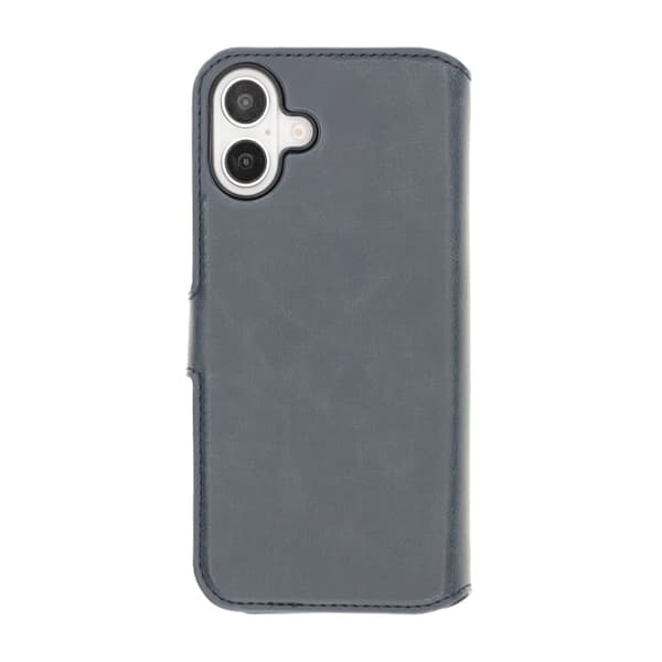 iPhone 16 Plus Wallet Case Magnet Rvelon - Blue Blå