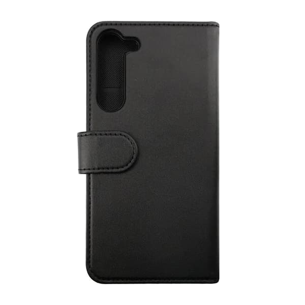 RV Magnetic Wallet Case For Galaxy S23 Plus Black Svart
